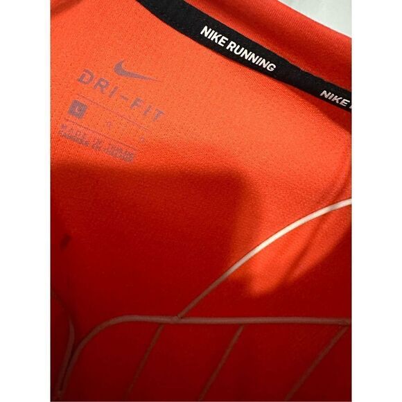 EXCELLENT CONDITION Nike Womens Pacer Crew Performance Top size large Good Condi - Picture 6 of 9